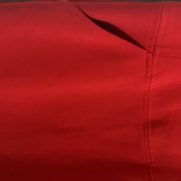 LOFT pre loved red dress size 2 - Picture 3 of 5